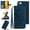 Inkblue, variant on Wallet Case for iPhone SE 2022/iPhone SE 2020/iPhone 8/iPhone 7,for Men Women,Sunflower Embossed Pattern PU Leather Flip Cover Magnetic Card Slots Stand Phone Case with Hand Strap,Darkblue