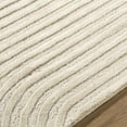 thumbnail image 4 of Hauteloom Whan Wool Living Room, Bedroom Area Rug - Contemporary - Ivory, Sandstone, Cream - 2' x 3', 4 of 5