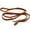 Orange, variant on Multifunctional Leather Dog Leash, Adjustable Schutzhund 6 Way European Lead Tan 49"-94" Long, 1/2" Wide (12 mm) for Medium Dogs