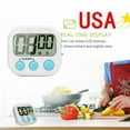 thumbnail image 2 of Kitchen Digital Food Cooking Timer Magnet Refrigerator Lcd Display Timer, 2 of 6