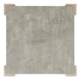 thumbnail image 5 of SAFAVIEH Coromio Modern End Table, Light Grey/Natural (21.1 in. W x 21.1 in. D x 19.7 in. H), 5 of 8