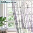 thumbnail image 4 of Yayeee Window Curtains Light Filtering 63"x52" Grommet Panel Pair Home Living Room Decor, Purple Deer, 4 of 7