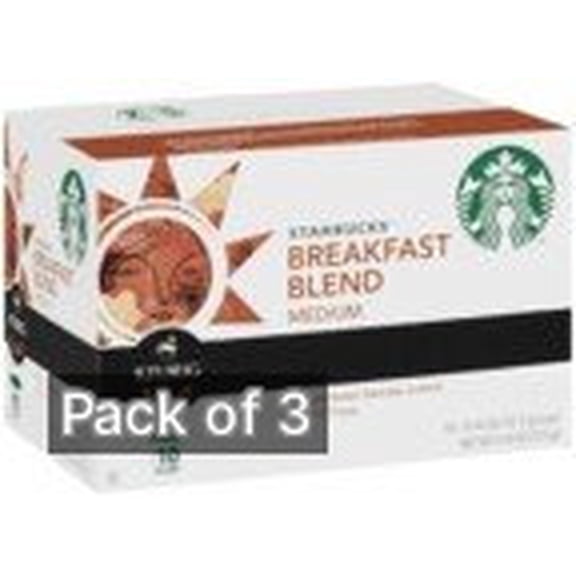 Starbucks Sbux Kcup Breakfast Blend (Pack of 3)