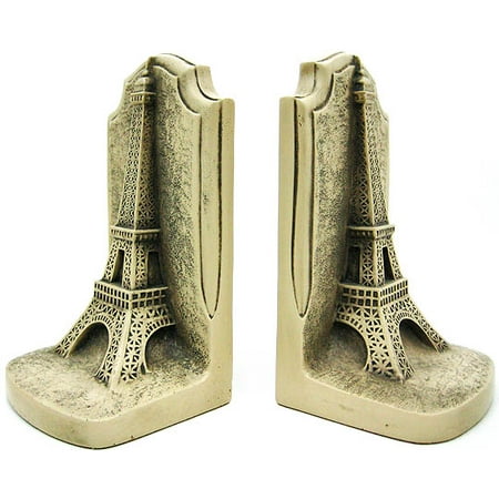 Historical Wonders Collection Eiffel Tower Bookends Art