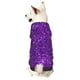 thumbnail image 1 of Fotbe Purple Glitter Sudadera con Estampado para Perros Pequeños – Suéter con Capucha para Mascotas, Tela Suave de Forro Polar con Bolsillo-Small, 1 of 7