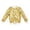 Gold, variant on Ticikt Sequin Jackets Girls Solid Color Long Sleeve Zip Up Jacket for Kids Christmas Shiny Fashion Clothes,Color:Blue