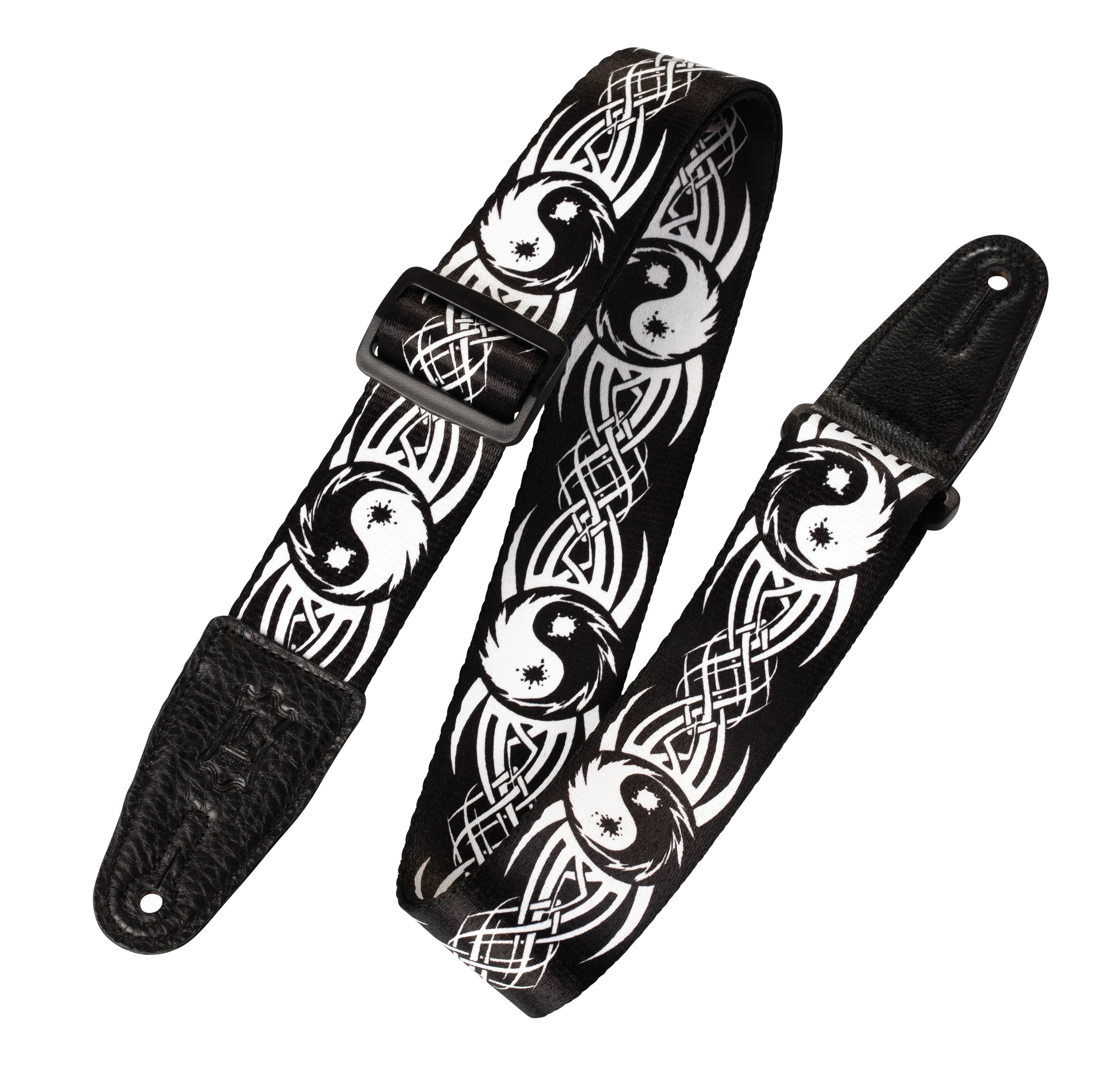 Polyester Guitar Strap Tribal Ying Yang