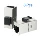 thumbnail image 5 of 8 Paquetes de Jacks CAT 6a, Acopladores RJ45 hembra a hembra rectos con blindaje, 5 of 6