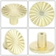 thumbnail image 3 of Perilla de gabinete de oro cepillado de 6 piezas, 3 of 5