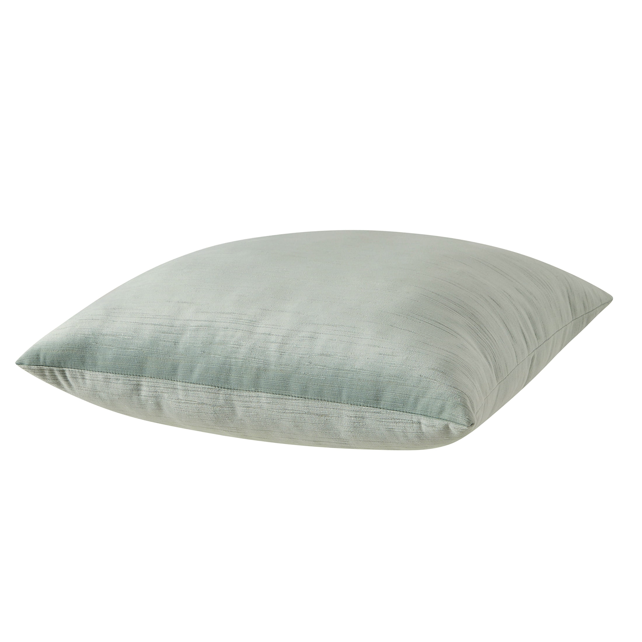 Mainstays 18 in x 18 in Green Textured Velvet Polyester Decorative Pillow
