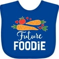 thumbnail image 3 of Inktastic Future Foodie Childs Veggies Food Boys or Girls Baby Bib, 3 of 4