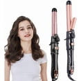 thumbnail image 2 of Professional 1 Inch Auto-Rotating Ceramic Curling Iron, 360° Rotary Hair Curler for Effortless Beach Waves, Digital Temperature Control Styling Wand with Fast Heat-Up, 2 of 6
