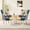 Colorful-2PC, variant on Living Room Accent Chair Modern High Backrest Armchair, Plaid Bohemian Style Arm Chairs for Bedroom Waiting Room, Grey