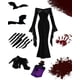 thumbnail image 2 of Disfraz Stciqok Morticia Addams para Halloween para mujer, negro, 2 of 6
