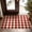 Red, variant on TOPRenddon Christmas Plaid Outdoor Rug, 23.6"x15.7'' Red&White Check Indoor/Outdoor Area Rug, Layering Rug for Hello/Welcome Door Mat, Machine Washable Woven Rug for Farmhouse Front Porch,Entryway