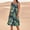 Multicolor#6, variant on Jesvior Cotton Linen Dresses for Women Solid Crew Neck Knee Length Sleeveless Floral Tshirt Dress Casual Loose Beach Vacation Clothes