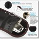thumbnail image 2 of Estuche Faraday portátil con llavero, jaula Faraday antipiratería para llaves de coche de tamaño universal, dispositivo de protección antirrobo anti-RFID, fibra de carbono de primera calidad, paquete, 2 of 5