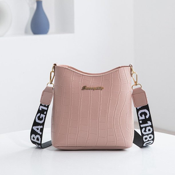 Bandolera de piel sintética de cocodrilo para mujer, bolso de mano cruzado, 2022 Fivean unisex