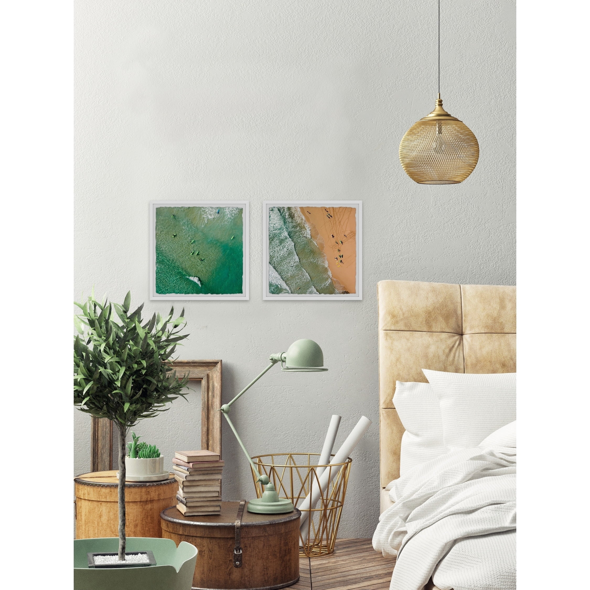 Marmont Hill Waves III Diptych