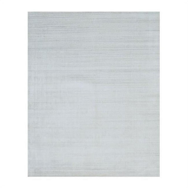 EORC OCU164IV5X8 5 x 8 ft. Urban Solid Handmade Area Rug, Ivory & White