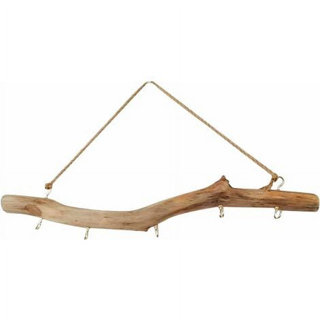 Perchero de madera a la deriva Natural decoración de ramas de madera a la deriva gancho de pared colgante decoración del hogar decoración de la puerta del dormitorio Vhermosa BST3068036