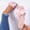 Pink, variant on Women’s 3D Flower Slide Sandals, Square Open Toe Strappy Flat Flip Flops, Soft Casual Summer Beach Slippers Green 5.5(36)