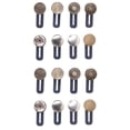 thumbnail image 4 of Botón extensor elástico, 16 piezas, extensores de botones, extensores de cuello de camisa elásticos, extensores de cintura de pantalones, estándares líderes en la industria, 4 of 12