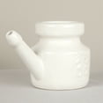 thumbnail image 3 of Olla Neti de CeráMica de 350 Ml para Limpieza de Nariz, Duradera, una Prueba de Fugas, para Enjuague Nasal, Lavado de Nariz, Hombres y Mujeres, Color Blanco, 3 of 9