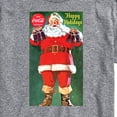 thumbnail image 3 of Coca-Cola - Vintage Santa With Coca Cola Bottles - Men's Short Sleeve Graphic T-Shirt, 3 of 5