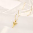 thumbnail image 4 of Visland Collier Femme Pendentif Fleur Fée Décor Strass Chaîne Réglable Style Girly Collier en Alliage pour Usage Quotidien et Cadeaux, 4 of 7
