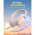 thumbnail image 3 of Auriculares Bluetooth Awatrue Kids Wireless 50 h Playtime Rosa, 3 of 9