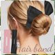 thumbnail image 1 of Diadema de flores de donut con estampado coreano de banda para el cabello Retro francesa ligera 2 uds Wmkox8yii fajkfhkj3928, 1 of 2