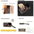 thumbnail image 2 of TSOVTHRID Dachshund Dog Print Purses for Women Tote Bag with Wallet, Purse and Wallet Set for Women Large Top Handle Purse Casual Gray Leopard Handbag Hobo Bag for Shopping, 2 of 7