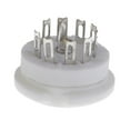 thumbnail image 3 of 9Pin Ceramic Socket Tube Ceramic Vacuum Tube for 12AX7,12AT7,12AU7, ECC83, ECC82, E88CC 6922 6n1 / 6n2 / 6n3 / 6n4 / 6n11 / 6P1, 3 of 8