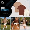 thumbnail image 7 of RBX Boys Athletic Outfit Set Performance Mesh Jersey Tees and Athletic Gym Shorts 3 Piece Outfit, 7 of 7