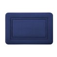 thumbnail image 2 of JeashCHAT Bathroom Rug, Absorbent Soft Memory Foam Bath Mat, Bathroom Decor, Dark Blue, 16" x 24", 2 of 7