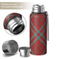 thumbnail image 2 of Christmas 20oz Stainless Steel Thermal Bottle with Tea Filter and Cup Lid, Vacuum Insulated Coffee Mug with 316L Inner Liner, Leakproof Travel Thermos for Office, Commute & Outdoor, 2 of 7