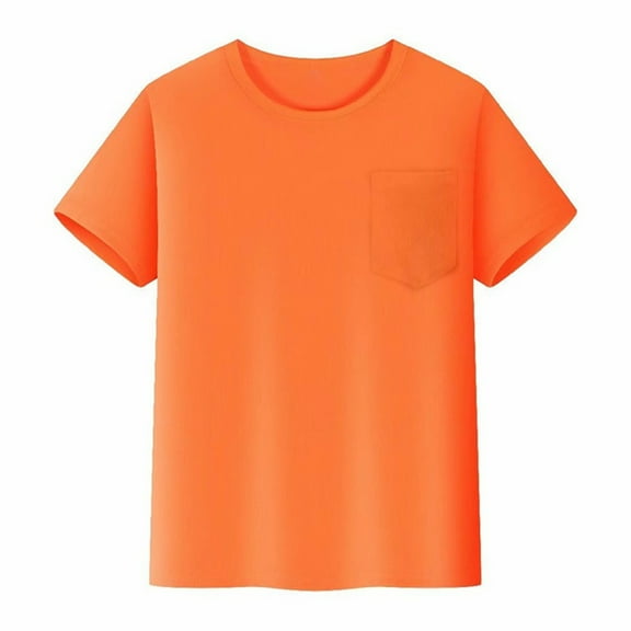 Krdevn Kids' Breathable Mesh T-Shirt - Soft Short Sleeve Tee with Pocket, Lightweight & Comfortable for Play, School & Everyday Wear,Size:2-3 Years