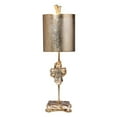 thumbnail image 3 of Lucas McKearn Cross Traditional Resin Table Lamp in Silver Leaf, 3 of 4