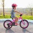 thumbnail image 2 of Costway 16-Inch Kid's Bike for 4-7 Years Old with Adjustable Saddle & Anti-slip Handlebar Pink, 2 of 10