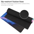 thumbnail image 4 of Gaming Mouse Mat/900 x 400 x 3 mm | XXL Mouse pad | Table mat/Large Size | Improved Precision and Speed | Rubber Base for Stable Grip on Smooth Surfaces Non-Slip (90x40Black005), 4 of 7