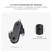 Native Union Pocket Cable 60W – USB-C Portable Charging Cable for Smart Phone and Tablet (Black)