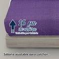 thumbnail image 4 of Sabanas Individuales Microfibra Amplias Relieve Nubisuave Nubisuave  Liso Individual Relieve, 4 of 5