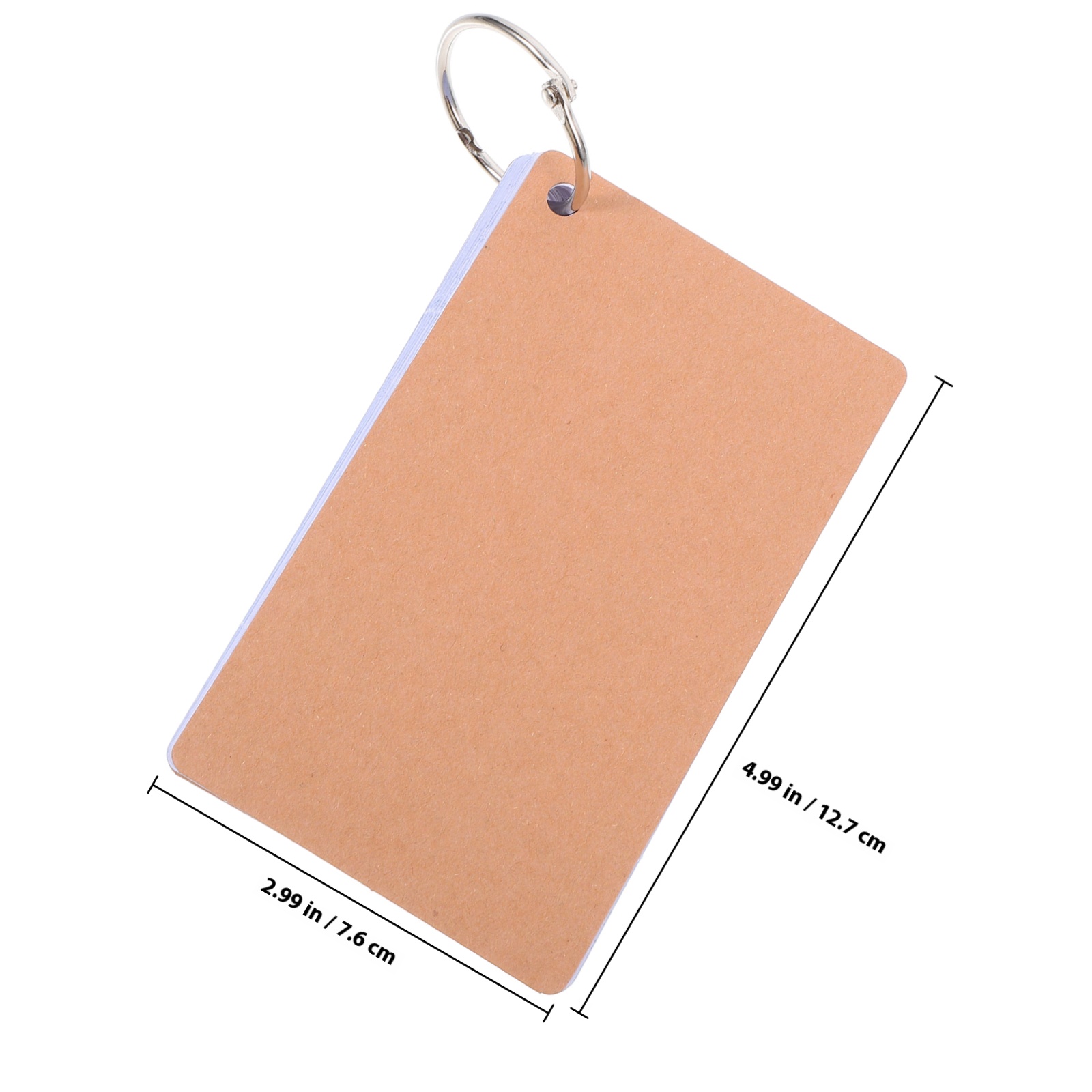 LOLIPPYY 6-Pack Rectangular Index Card for Notetaking, Memory Aid, Home and Office Organization
