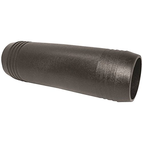 Green Leaf SHM1400P Straight Hose Mender, Polypropylene, Black