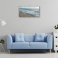 thumbnail image 2 of Cuadro Decorativo - Blues de la costa Jr  Impresión en canvas, estrechado, 2 of 2
