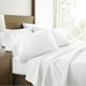 thumbnail image 1 of Juego de Sábanas de Franela 100% Algodón para Ropa de Cama Tamaño Matrimonial en Color Blanco de Comfort Canopy, 1 of 14