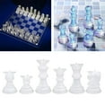 thumbnail image 5 of Chess for Resin,6 Pieces 3D Silicone Chess ,Chess Crystal Epoxy Casting s for crafts Making, Christmas Gift, Family Party, 5 of 9