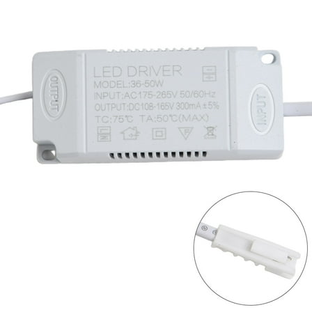 chengsi Electronic Transformer LED Driver 36-50W 80* 35*23MM AC180-265V50 Constant Current SM Male Plug DC108-175V240mA