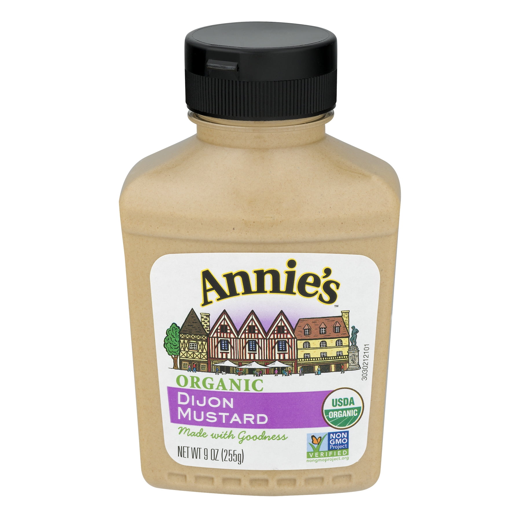 Annie's Dijon Mustard, Gluten Free, 9 oz.